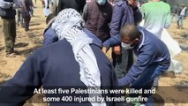 Palestinians killed as protests erupt along Gaza border
