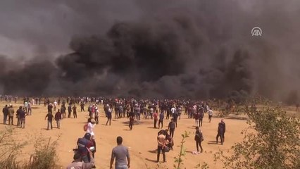 Gazze Sınırındaki Gösterilerde Yüzlerce Kişi Yaralandı - Han