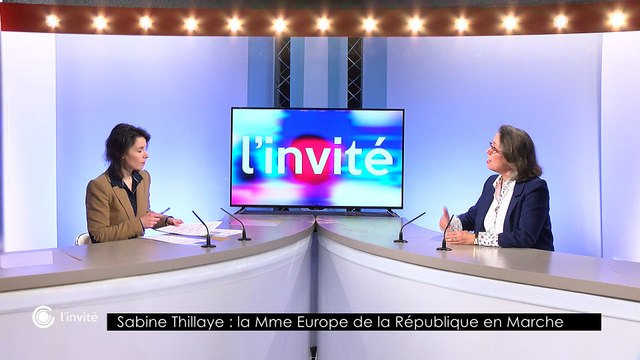 L'Invité de la Rédaction - 06/04/2018 - Sabine Thillaye, députée LREM d'Indre-et-Loire