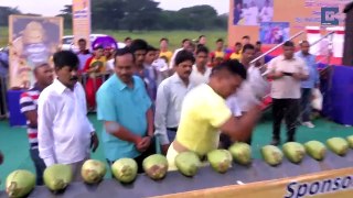 World Record Coconut Smasher