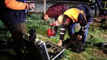 Kuyuya düşen köpek 12 saatlik çalışmayla kurtarıldı - BURDUR