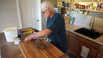 How to Bake No-Knead Bread in a Poor Mans Dutch Oven (no mixer… no bread machine…)