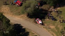 WRC Tour de Corse 2018 SS02 Loeb Crash