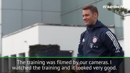 Neuer progress is very promising - Heynckes