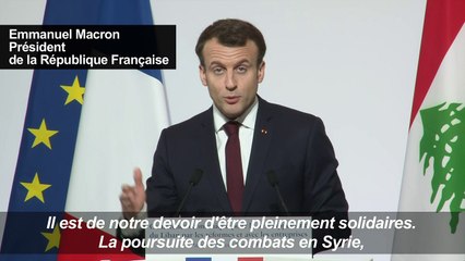 Macron appelle le Liban à faire preuve de "volontarisme" (3)