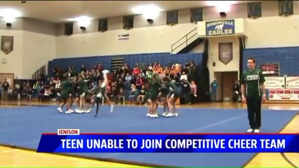 Student Says High School Won't Let Him Join Competitive Cheer Team