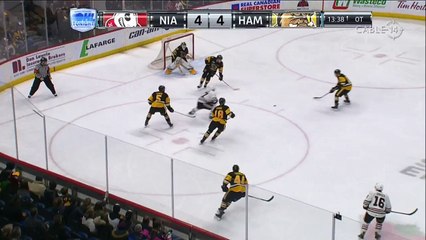 OHL Hamilton Bulldogs - Isaac Nurse scores OT winner