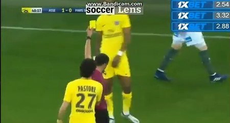 Presnel Kimpembe Red Card HD - St Etienne 1-0 PSG 06.04.2018