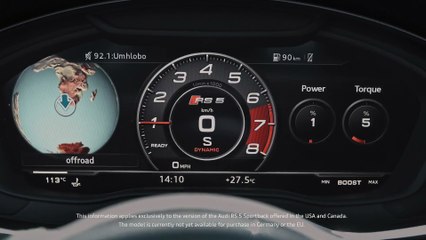 Optimum performance - the new Audi RS 5 Sportback