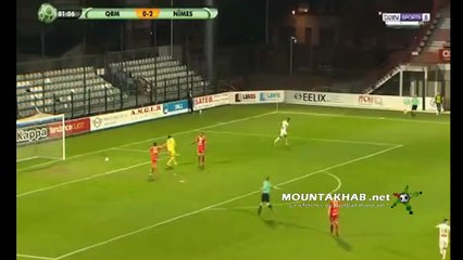 RACHID ALIOUI GOAL Quevilly Rouen 0 vs 3 Nîmes