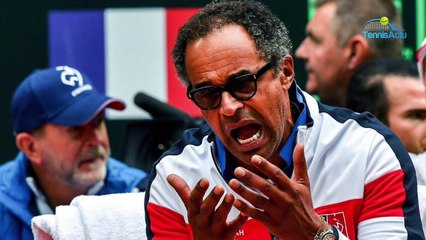 Coupe Davis 2018 - Yannick Noah : "1-1 entre l'Italie et la France, sur le papier c'est logique"