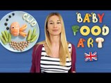 Baby Food Art with Clio #4 | Little Fish in the pond