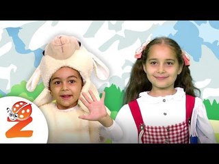 Mary Had a Little Lamb | #ZouzouniaTV Nursery Rhymes & Kids Songs