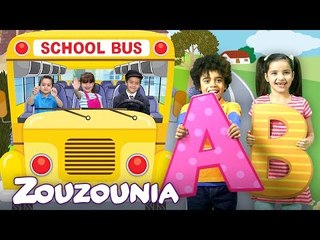 The Wheels on the Bus & more | New School Bus Version | Nursery Rhymes & Kids Songs Compilation
