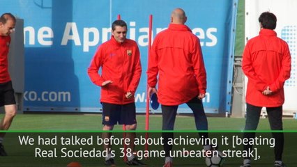 Barcelona's Valverde has league-best unbeaten streak in sight