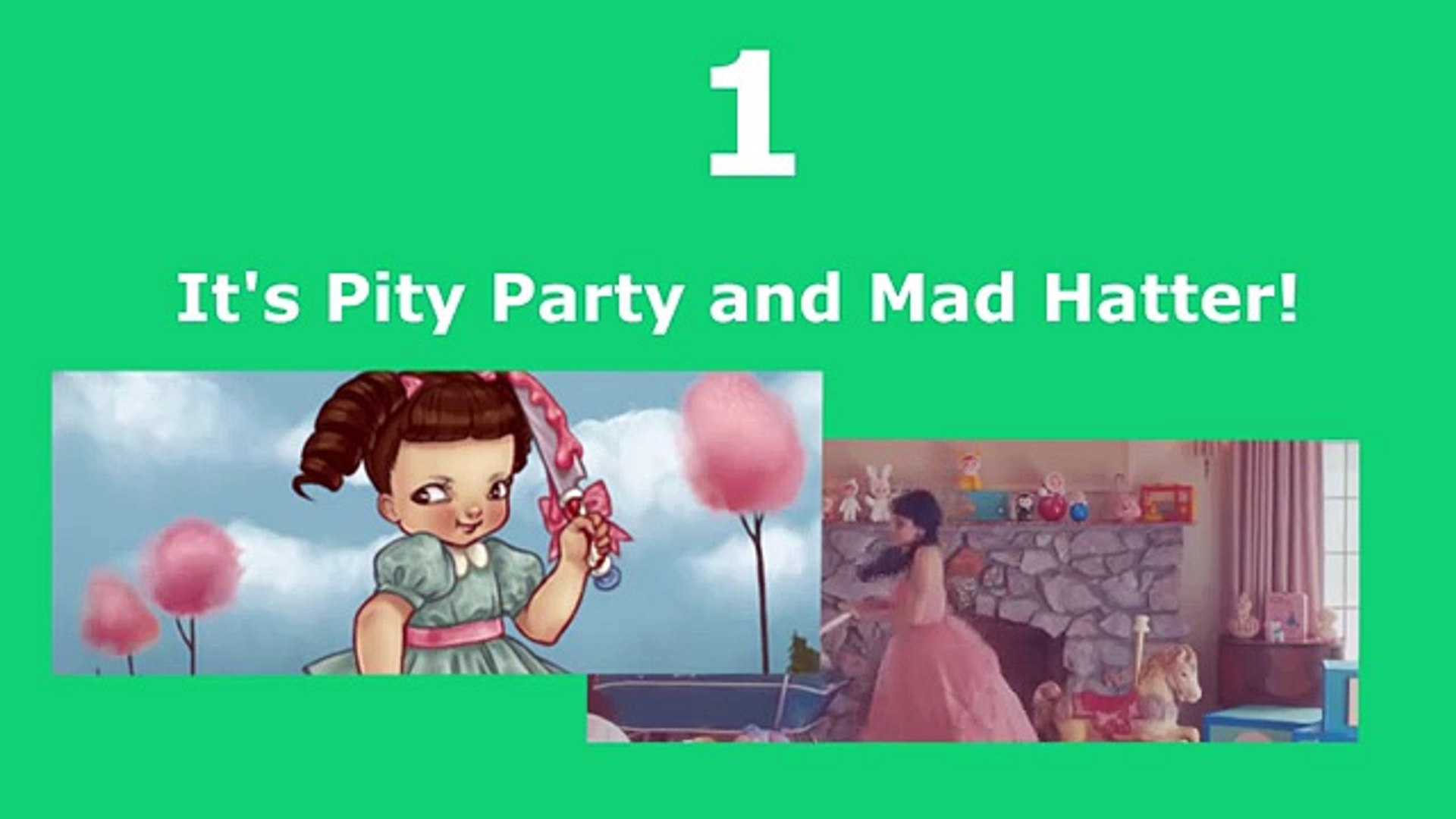 Guess The Two Songs Challenge Melanie Martinez Edition Video Dailymotion - pity party roblox id nightcore