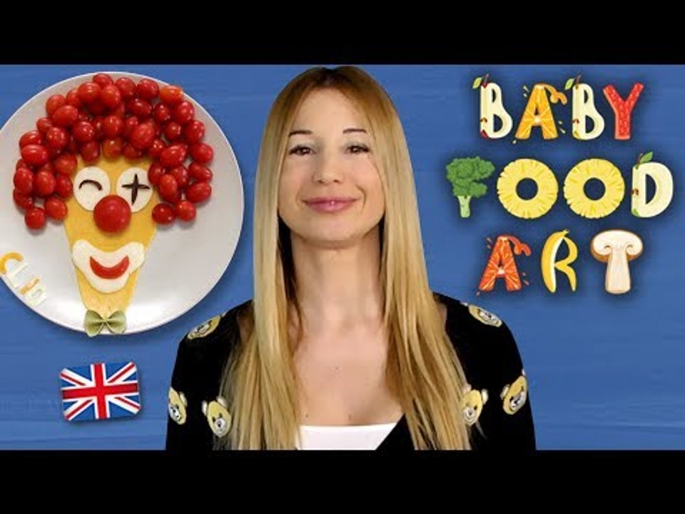 Baby Food Art with Clio #15 | Clown