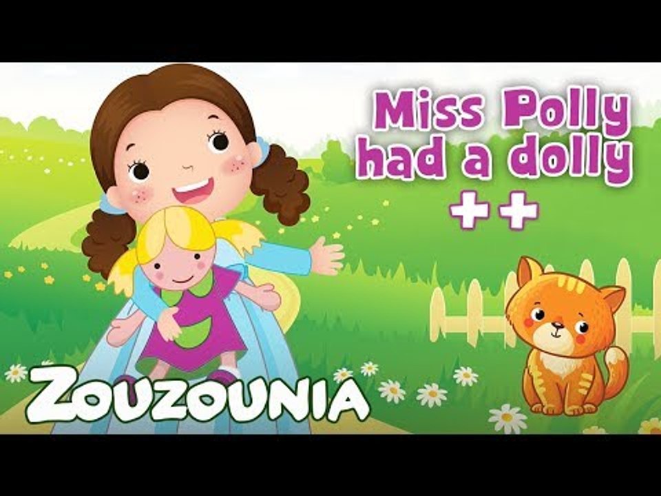 Miss Polly Had a Dolly & more | Nursery Rhymes & Kids Songs Compilation by ZouzouniaTV