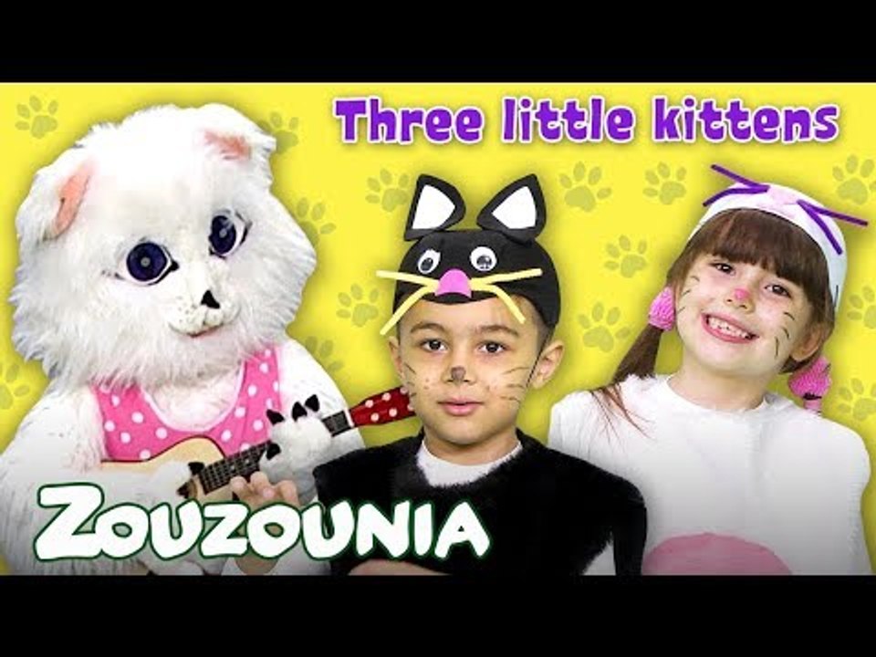 Three Little Kittens | Nursery Rhymes and Kids Songs