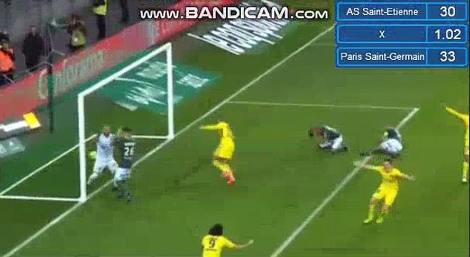 Mathieu Debuchy Own Goal HD - Saint-Etienne 1-1 Paris Saint Germain 06.04.2018