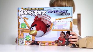 Angry Birds Air Swimmers TURBO a package from Auntie Brenda