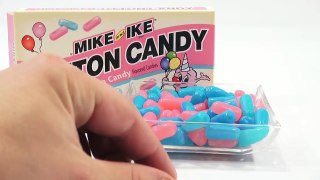 Mike & Ike Cotton Candy - No Spinning Required!