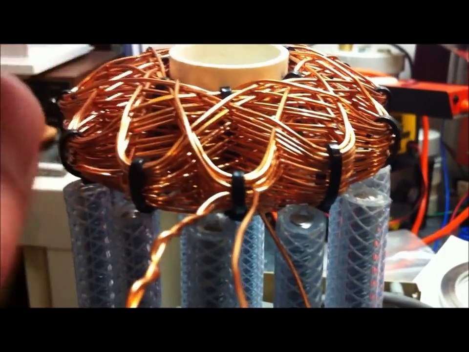 Energy Update #6 - 12 Point Starship Rodin Coil Winding Jig & Various Winding Configurations