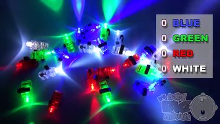 Learn Colours With Glow in the Dark Neon Lasers! Fun Learning Contest!