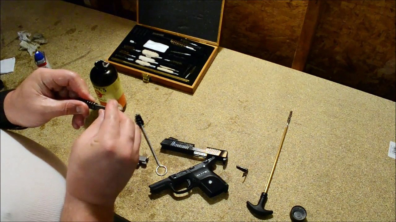 Cleaning the Ruger SR9c