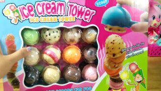 เซ็ตของเล่นขายไอติม ตักไอติมได้เหมือนจริง! Toy Ice cream Tower | Fumuko Foam