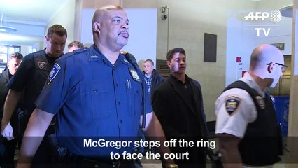 MMA fighter Conor McGregor faces criminal charges