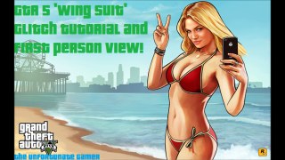 GTA 5 PS4 | FIRST PERSON WINGSUIT | HOW TO DO THE WINGSUIT