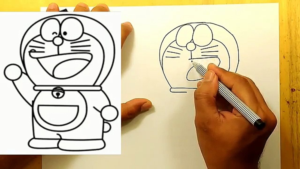 How to Draw Doraemon Step by Step easy - video Dailymotion