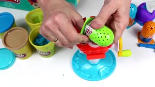 Juguete Play-Doh cortes divertidos. jugar con plastilina