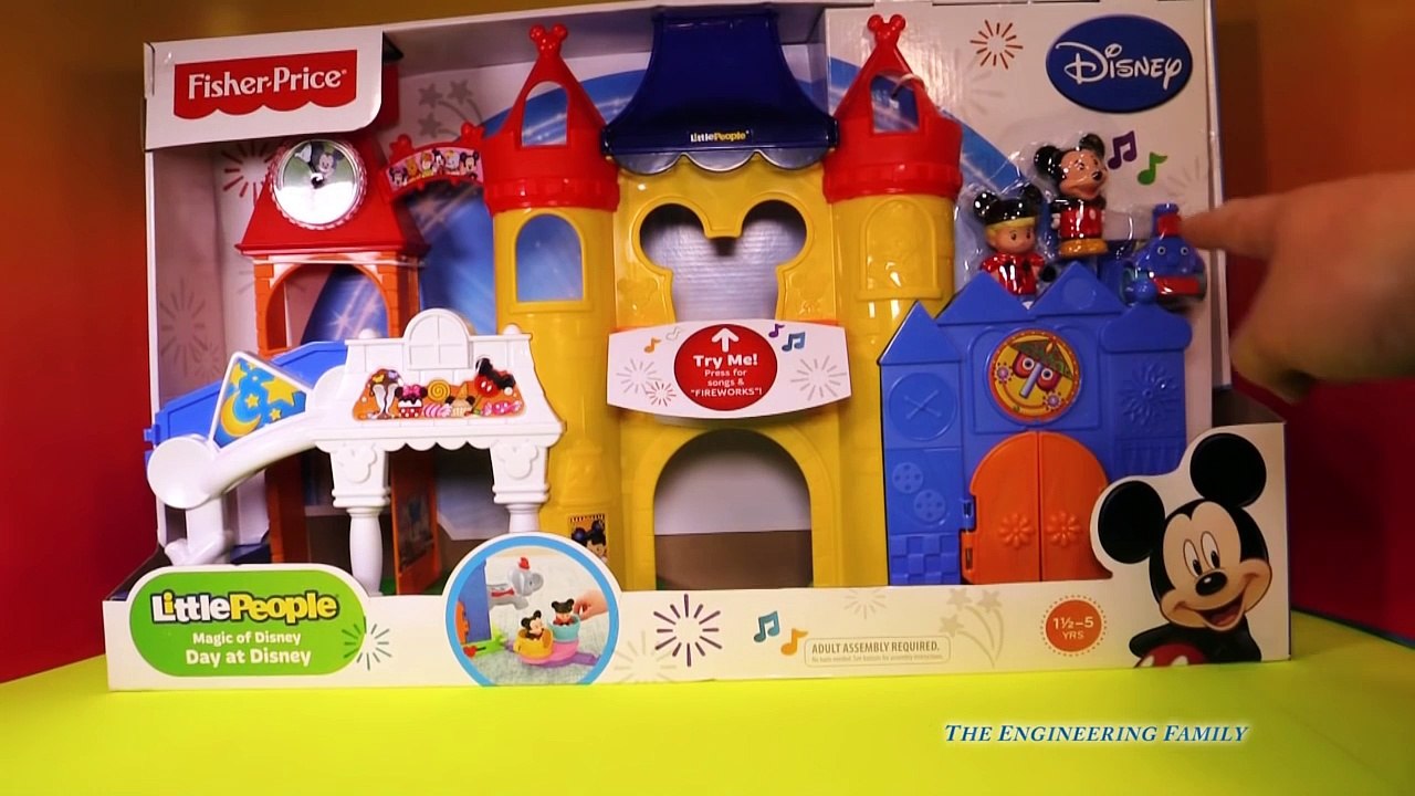 MICKEY MOUSE Little People Magic Day at a World Video Toy Review