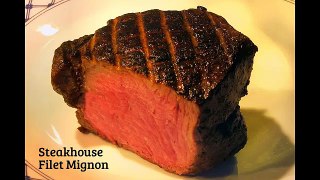 PERFECT Steakhouse FILET MIGNON with Scotch Whisky Marinade Recipe