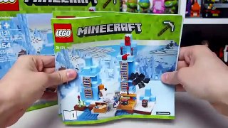 LEGO Minecraft 2017 - 21131 Ледяные шипы. Очень холодно!!