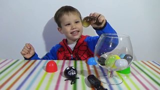 Лизуны и слизни в яйцах сюрприз игрушки динозавры