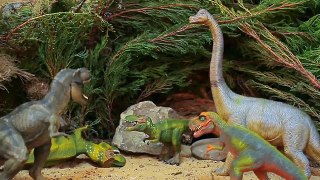 Динозавры. Тиранозавры Рекси и Энни раскрывают Хозяина. Тирекс против Тины. Мультфильм - #25