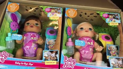 Baby Alive Go Bye-Bye Doll Unboxing