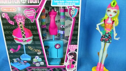 Monster High Tapeffiti Fashion Design Dress Kit with Lagoonafire