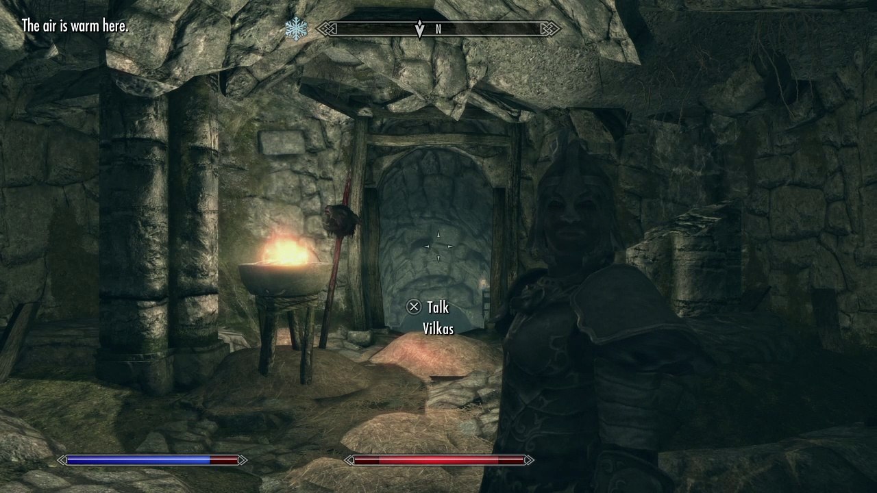 *Blushes* "You feel warmer"