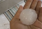 Texas Kid Thrilled By Tennis Ball Sized Hail During Storm