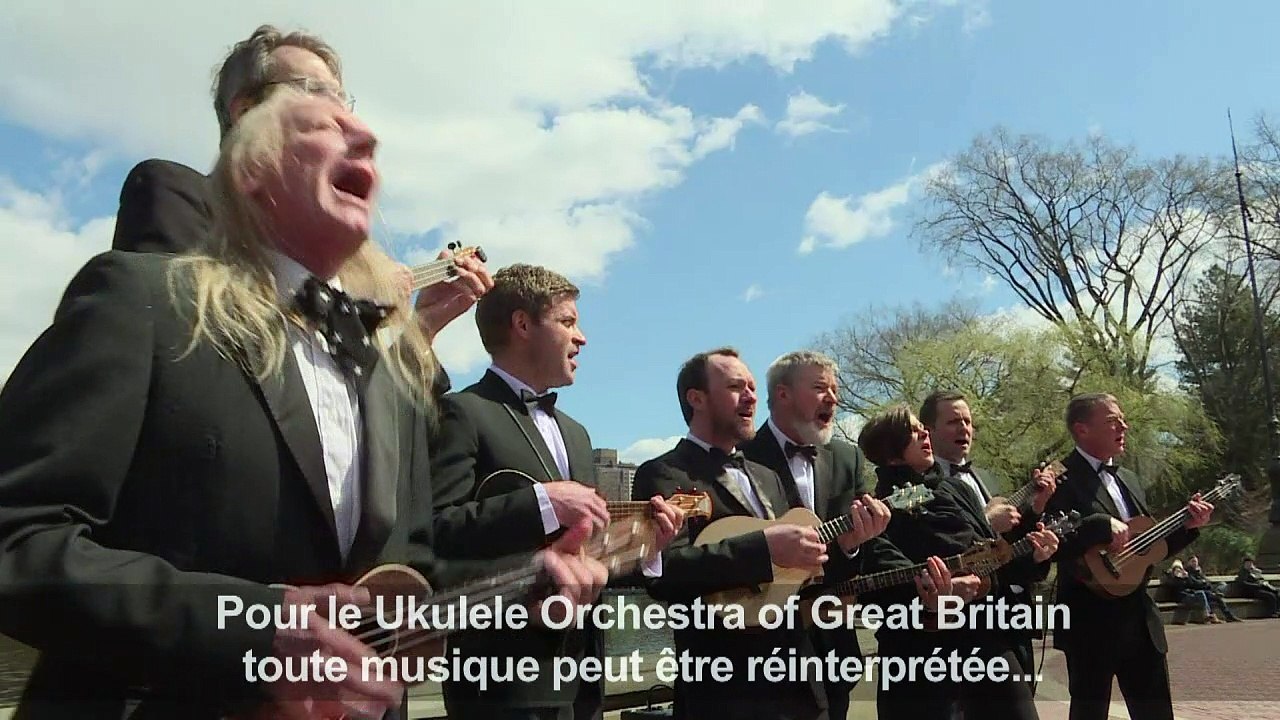 Le ukulele, punk rock ? Oui, dit ce groupe britannique