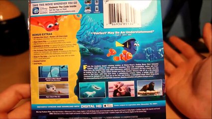 Finding Dory - Target Exclusive Blu-ray SteelBook w/Lithograph Cards Unboxing