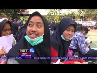 Orasi Siswa, Para Siswa Tuntut Kepala Sekolah Mundur  -NET10
