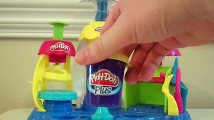 Play Doh Sweet Shoppe Frosting Fun Bakery How To Make PlayDough Cup Cakes Play-Doh Plus