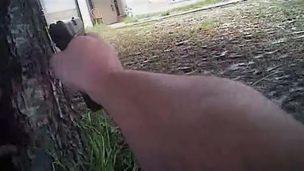 Schießerei: Heldenhafter Polizist rettet Frau und Kinder