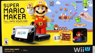 Unboxing our Wii U Super Mario Maker Deluxe Set