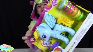 Rainbow Dash Play Doh My Little Pony (Unicórnico, Massinha, Super Massa, Arco-Iris)